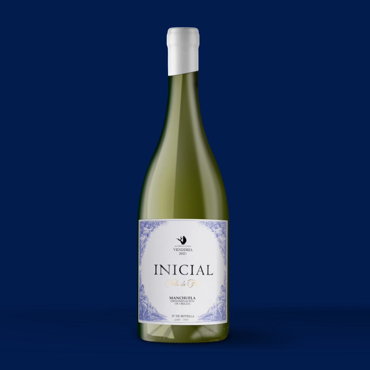 Diseño de etiqueta de vino Inicial- Denominación de Origen Manchuela